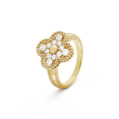 [Angela Jewellery]CLOVER DIAMOND RING