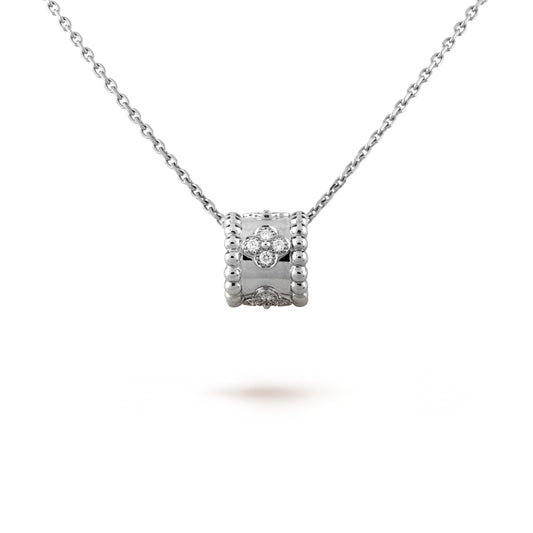 [Angela Jewellery]PERLEE PEDANT SIVLER DIAMOND NECKLACE