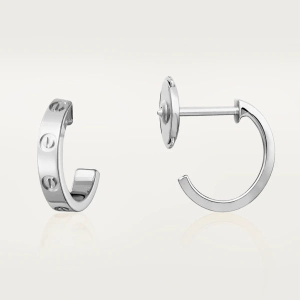 [Angela Jewellery]LOVE EARRINGS 2.65MM SILVER