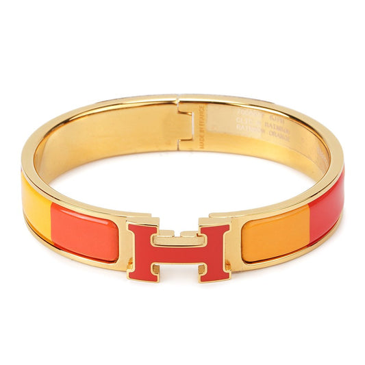 [Angela Jewellery]H BRACELET ORANGE RAINBOW CERAMIC