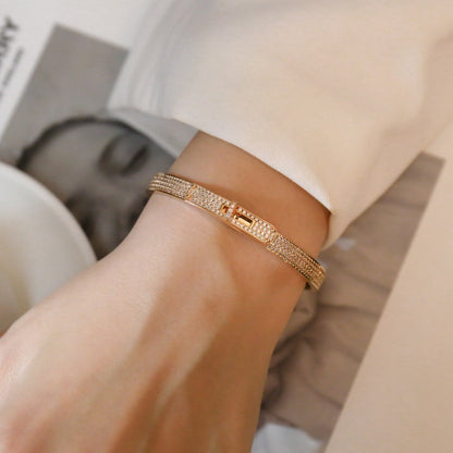 [Angela Jewellery]KELLY BRACELET DIAMOND PAVED