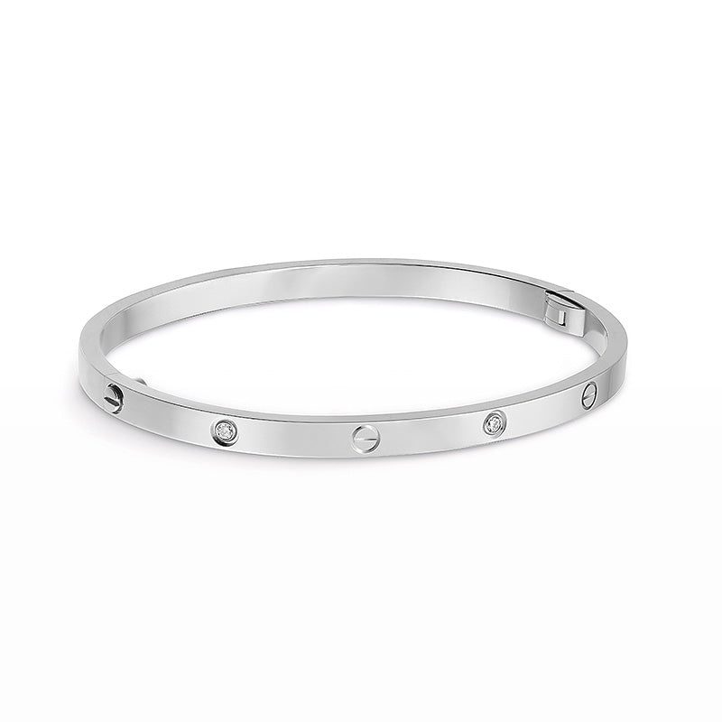 [Angela Jewellery]LOVE BRACELET 3.65MM 6 DIAMONDS
