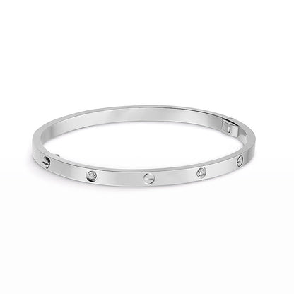 [Angela Jewellery]LOVE BRACELET 3.65MM 6 DIAMONDS