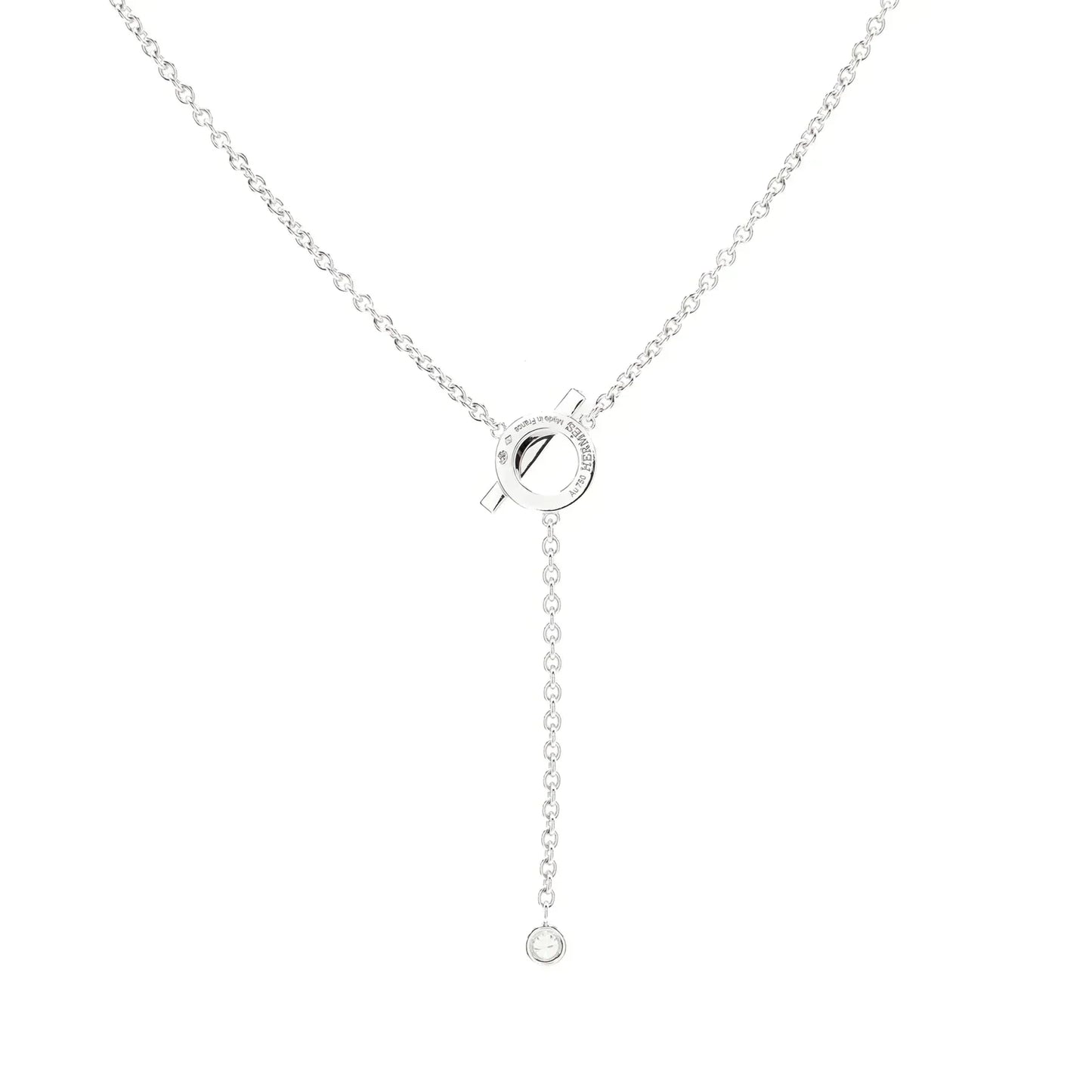 [Angela Jewellery]FINESSE SILVER DIAMOND NECKLACE