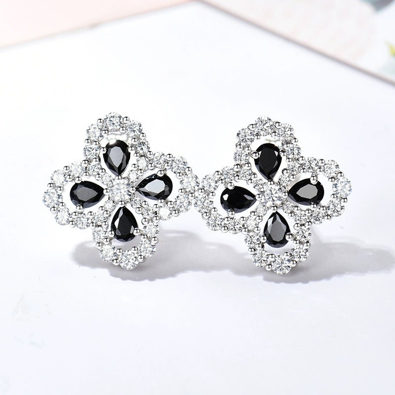 [Angela Jewellery]LOOP EARRINGS FULL MOTIF DIAMOND 16MM