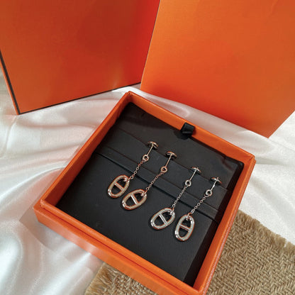 [Angela Jewellery]CHAINE TASSEL EARRINGS