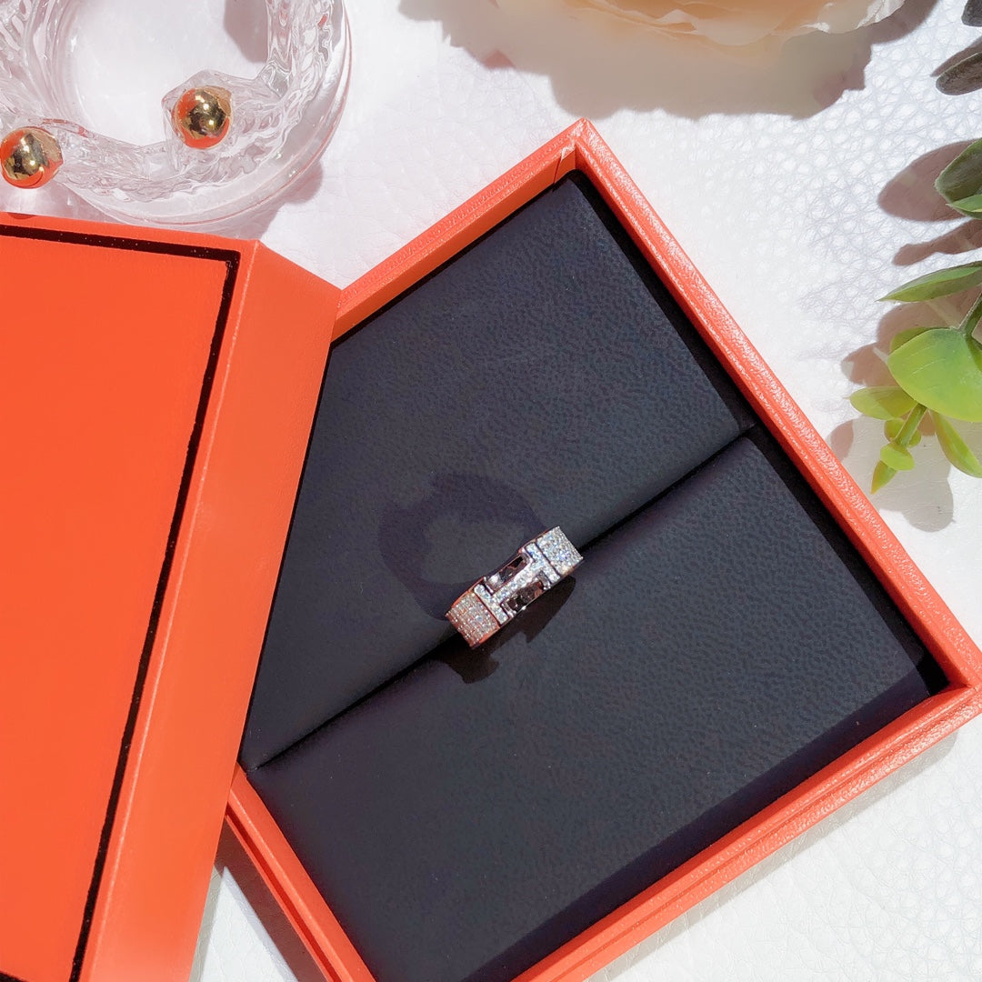 [Angela Jewellery]H RING FULL DIAMOND