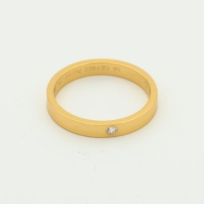 [Angela Jewellery]LOVE RING 4MM 1 DIAMOND