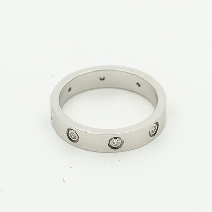 [Angela Jewellery]LOVE RING 3.6MM 8 DIAMONDS