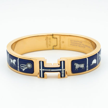 [Angela Jewellery]H BRACELET BLUE CERAMIC