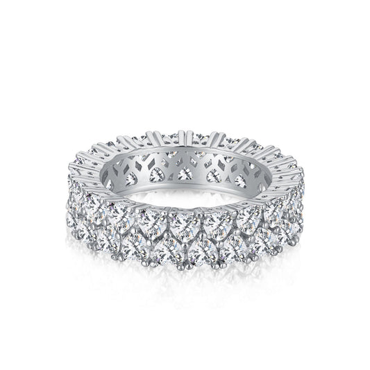 Angela Jewelry]Sparkling Full Heart Ring