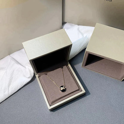 [Angela Jewellery]JEUX DE ROSE GOLD DIAMOND NECKLACE