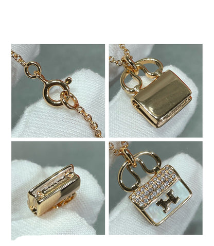 [Angela Jewellery]H CIRCE MOISSANITE PENDANT NECKLACE GOLD