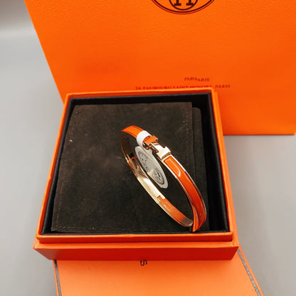 [Angela Jewellery]CLASSIC HM CLIC RED 8MM ENAMEL BRACELET