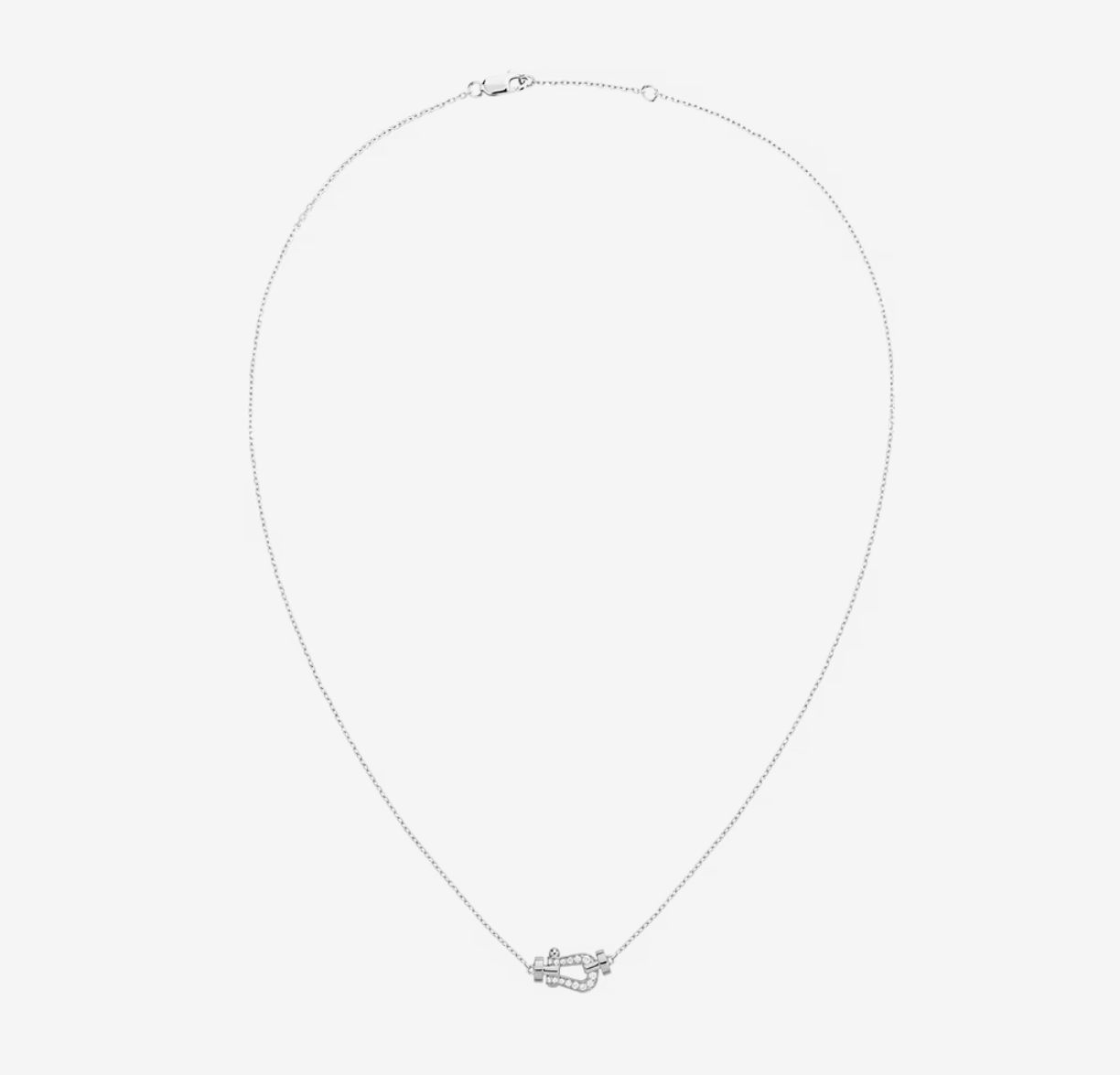 [Angela Jewellery]FORCE 10 DIAMOND SILVER NECKLACE MINI MODEL