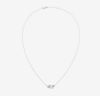 [Angela Jewellery]FORCE 10 DIAMOND SILVER NECKLACE MINI MODEL