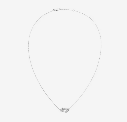 [Angela Jewellery]FORCE 10 DIAMOND SILVER NECKLACE MINI MODEL
