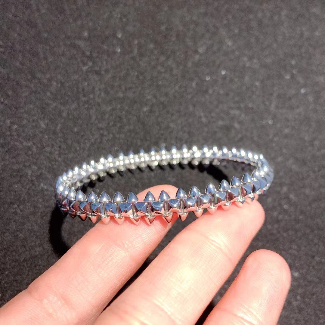 [Angela Jewellery]CLASH SILVER BRACELET