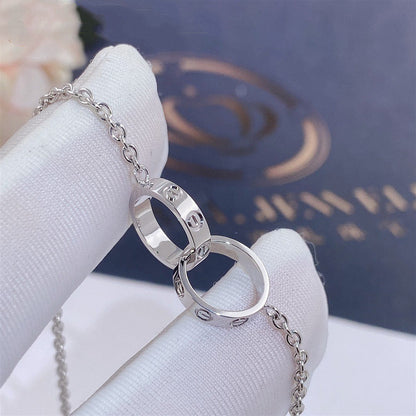 [Angela Jewellery]LOVE BRACELET DOUBLE RING