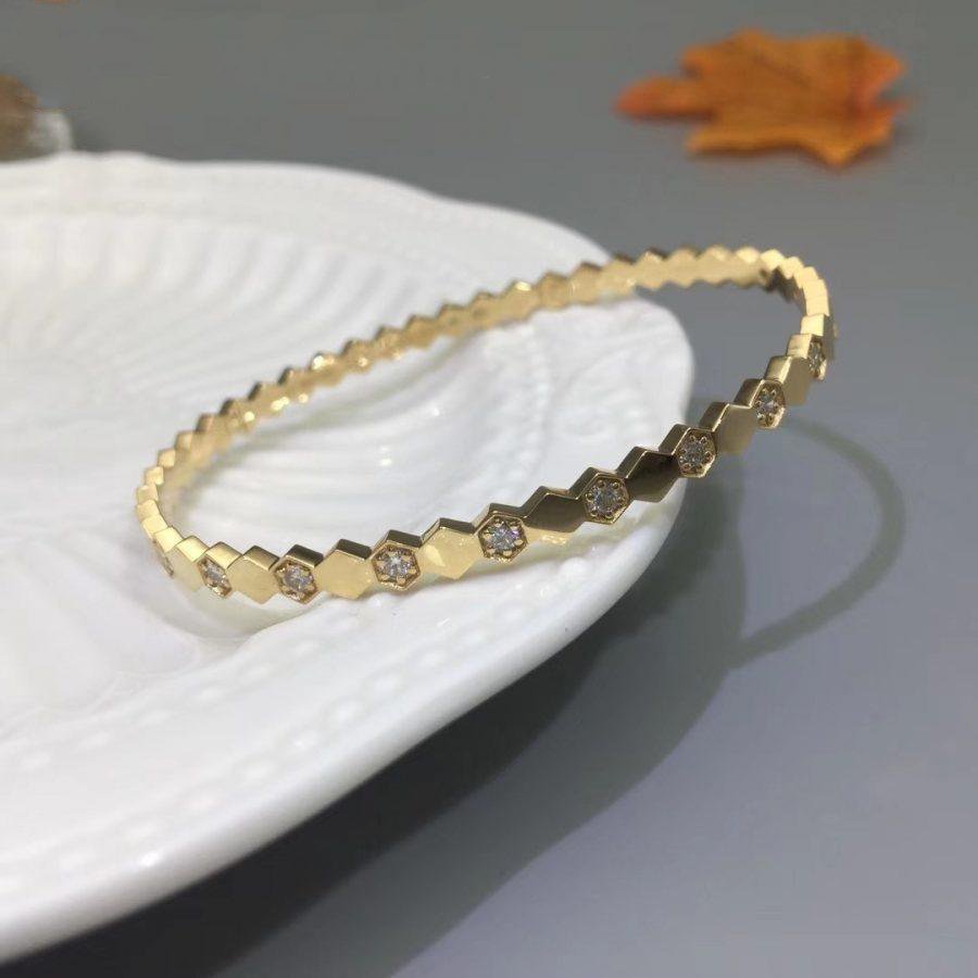 [Angela Jewellery]BEE LOVE GOLD DIAMOND BRACELET