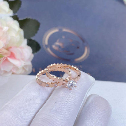 [Angela Jewellery]BEE LOVE RING PINK GOLD DIAMOND