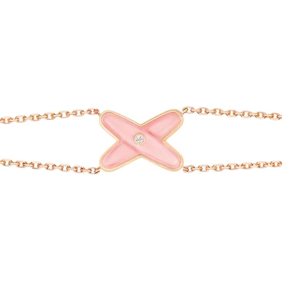 [Angela Jewellery]JEUX BRACELET PINK MOP PINK GOLD 1 DIAMOND