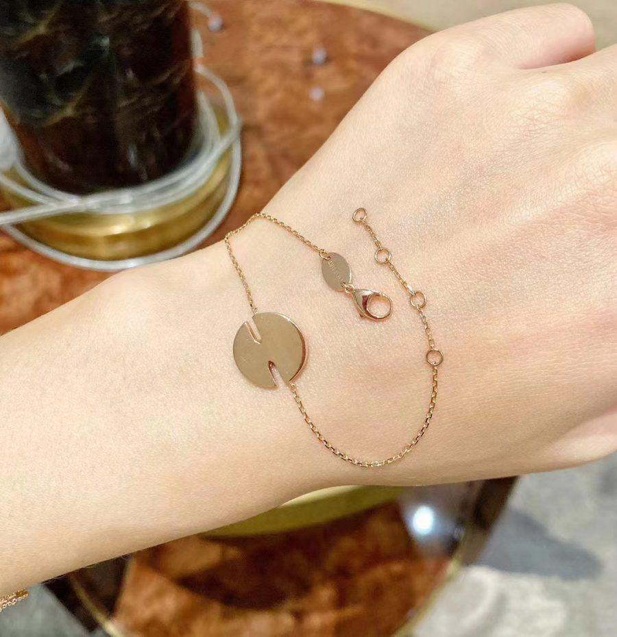 [Angela Jewellery]JEUX DE BRACELET MOP PINK GOLD DIAMONDS