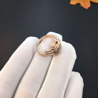 [Angela Jewellery]JEUX DE PINK GOLD DIAMOND RING