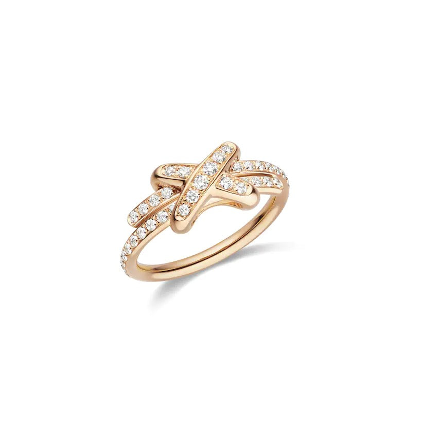 [Angela Jewellery]JEUX DE RING PINK GOLD DIAMOND