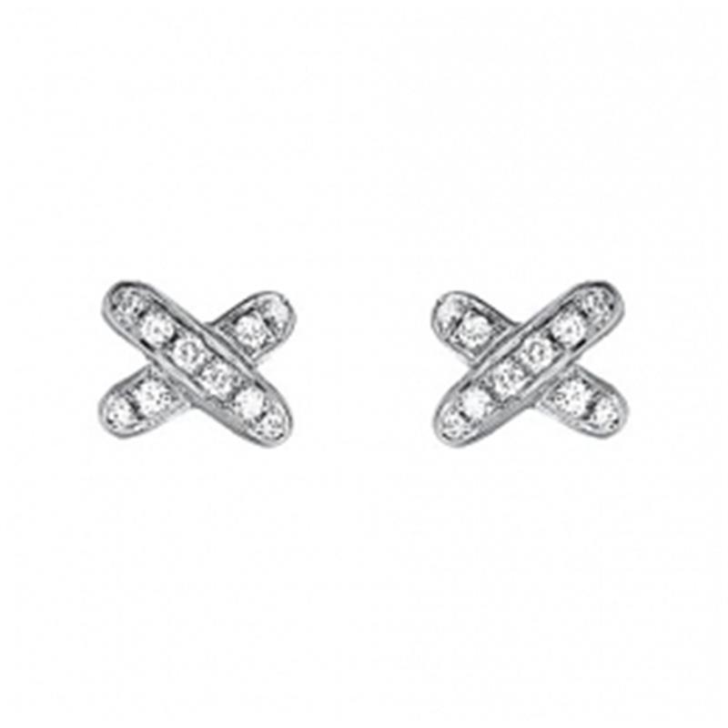 [Angela Jewellery]JEUX DE DIAMOND EARRINGS