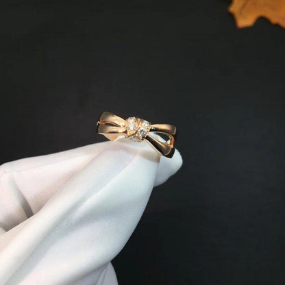 [Angela Jewellery]LIENS RING PINK GOLD DIAMOND