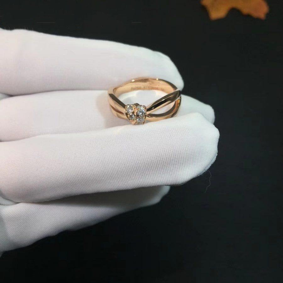 [Angela Jewellery]LIENS RING PINK GOLD DIAMOND
