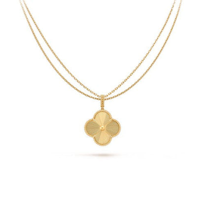 [Angela Jewellery]CLOVER 25MM PEDANT NECKLACE GOLD