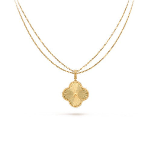 [Angela Jewellery]CLOVER 25MM PEDANT NECKLACE GOLD