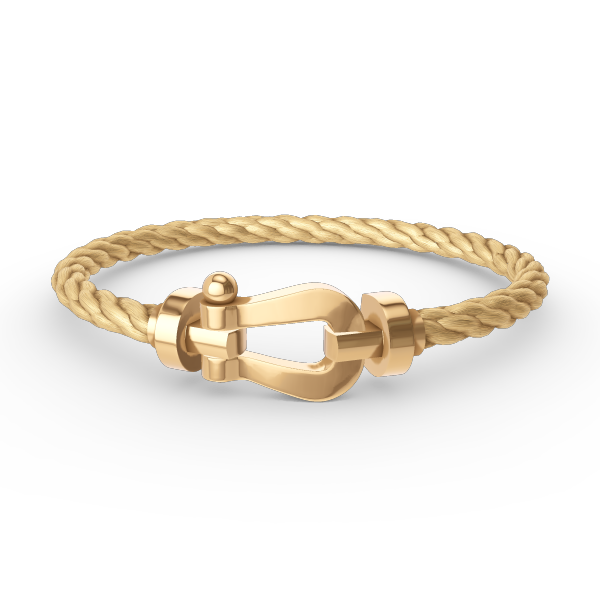 [Angela Jewellery]FORCE LARGE HORSESHOE NO DIAMOND BRACELET GOLD