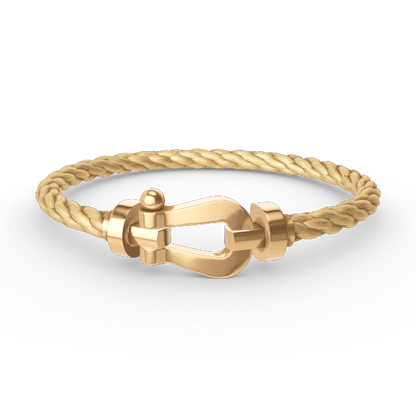 [Angela Jewellery]FORCE LARGE HORSESHOE NO DIAMOND BRACELET GOLD