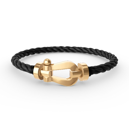 [Angela Jewellery]FORCE LARGE HORSESHOE NO DIAMOND BRACELET GOLD