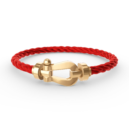 [Angela Jewellery]FORCE LARGE HORSESHOE NO DIAMOND BRACELET GOLD