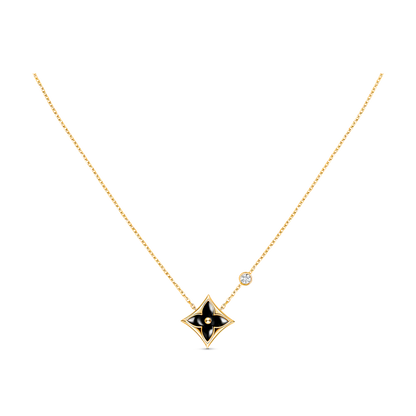 [Angela Jewellery]STAR BLACK MOP NECKLACE