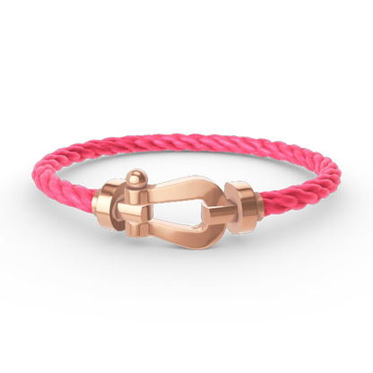 [Angela Jewellery]FORCE LARGE HORSESHOE NO DIAMOND BRACELET ROSE GOLD
