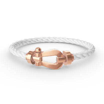 [Angela Jewellery]FORCE LARGE HORSESHOE NO DIAMOND BRACELET ROSE GOLD