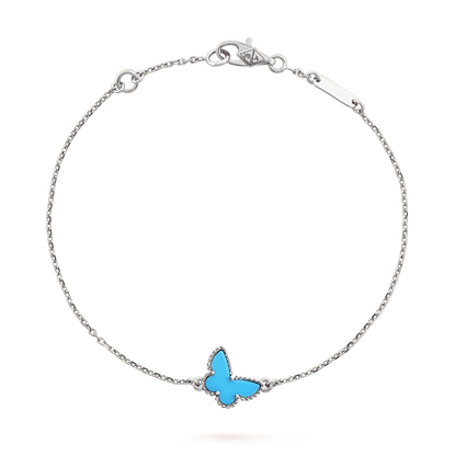 [Angela Jewellery]BUTTERFLY TURQUOISE BUTTERFLY BRACELET SILVER