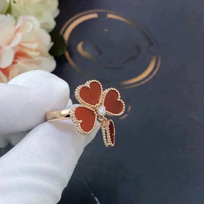 [Angela Jewellery]SWEET CLOVER CARNELIAN RING