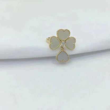 [Angela Jewellery]SWEET CLOVER WHITE MOP RING
