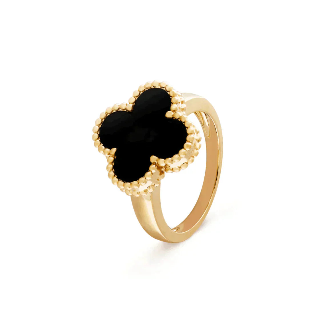 [Angela Jewellery]CLOVER ONYX RING