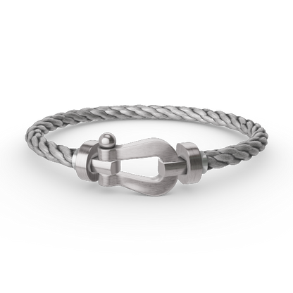 [Angela Jewellery]FORCE LARGE HORSESHOE NO DIAMOND BRACELET SILVER