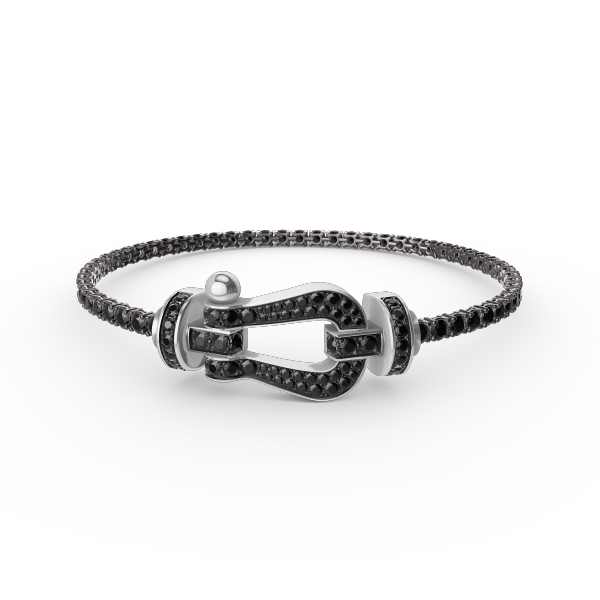 [Angela Jewellery]FORCE  LARGE HORSESHOE FULL DIAMOND TENNIS BRACELET